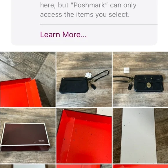 NWT Coach Legacy Vanchetta Black Leather Brass Hardware Wristlet   Y2K - Picture 9 of 9